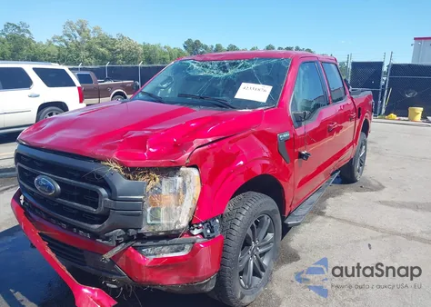 2021 Ford F-150 Xlt из США, поврежденный, VIN 1FTFW1E51MFA01972